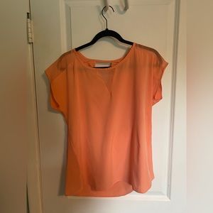 Coral Banana Republic tunic
